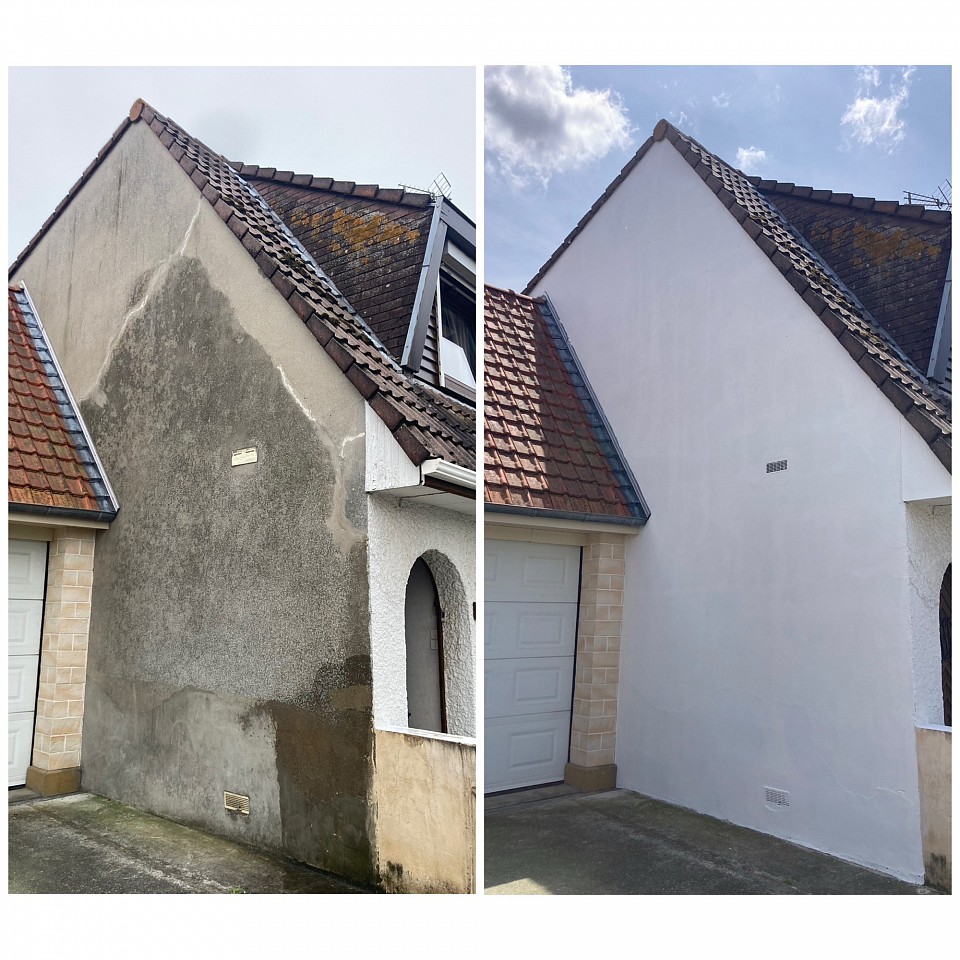 Remise en peinture de pignon