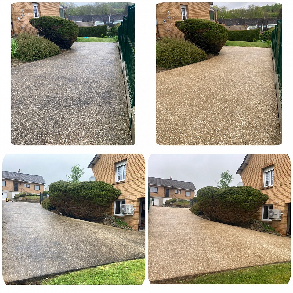 Nettoyage de dallage